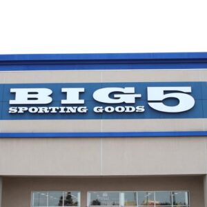 big five sporting goods stock is a big bargain here