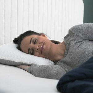 a great nights sleep starts with this innovative pillow