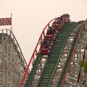 goodbye to the roller coaster the dismantling of the iconic game of the feria de chapultepec has begun