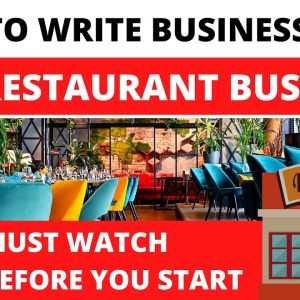 How to Write a Business Plan for Restaurant Business in 2022