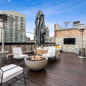 8 homes with private rooftop decks and terraces
