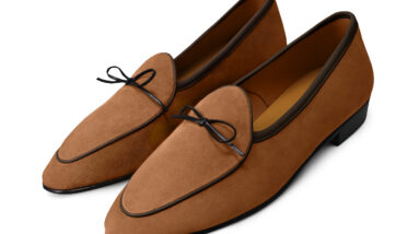 baudoin langes kraft bow is a limited edition loafer and is already sold out