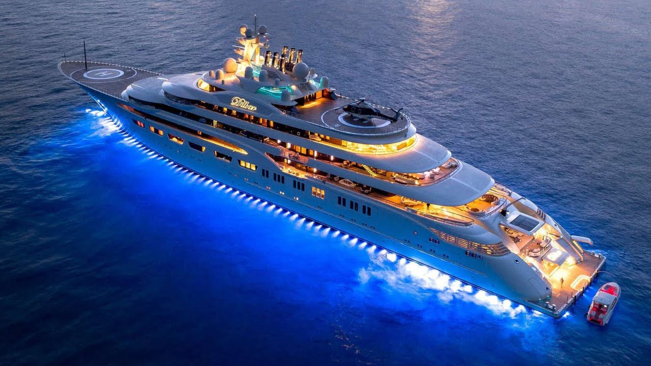 the superyachts of billionaires