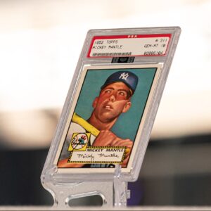 this baseball card just sold for an insane amount of money