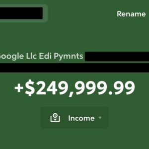 google accidentally sent this man a 250000 payment