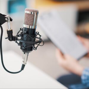 how to create a podcast for just the price of a microphone