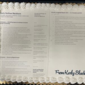 this job seeker went viral on linkedin for printing her resume on a cake and having it delivered to nike