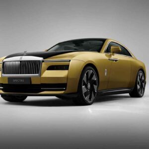 spectre makes a spectacle rolls royces first electric vehicle debuts