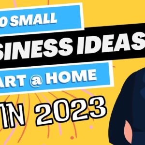 10 Small Business Ideas that You Can Start and Operate from Home