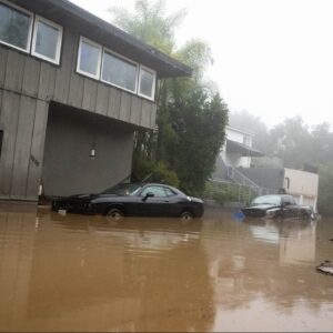 ellen degeneres california residents document devastating california flooding watch