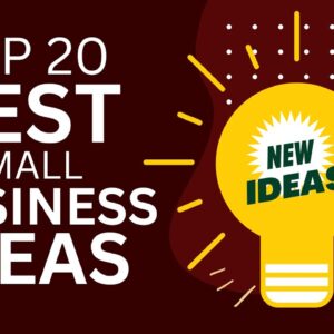 Top 20 Best Small Business Ideas to Start a New Business in 2023