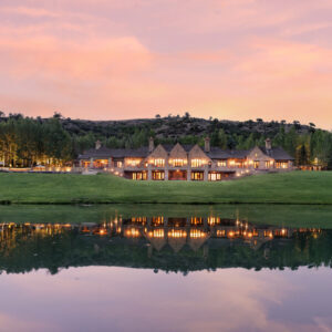 aspen compound quietly lists for 60 million with multiple garages pool ponds and open space on over 500 acres