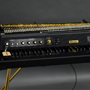 to cement its status as the gold standard in music rhodes made a line of electric pianos with gold plated controllers they sold out in minutes
