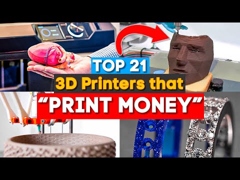 21 Business Ideas Using a 3D Printer Printing Gold and Silver Jewelry